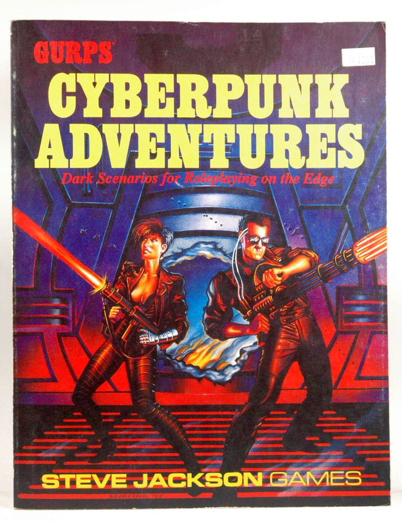 GURPS Cyberpunk Adventures, by Games Staff Jackson Steve