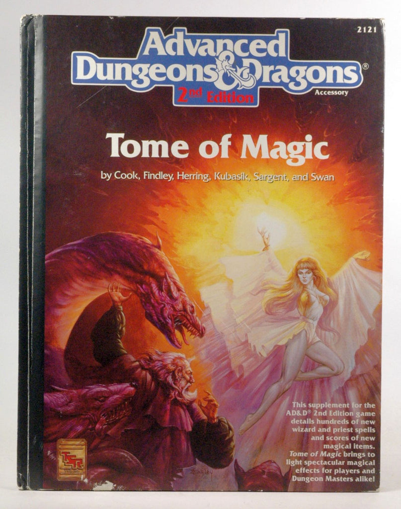 Advanced Dungeons & Dragons: Tome of Magic, 2nd Edition, by David Cook, Anthony Herring, Christopher Kubasik, Carl Sargent, Rick Swan  