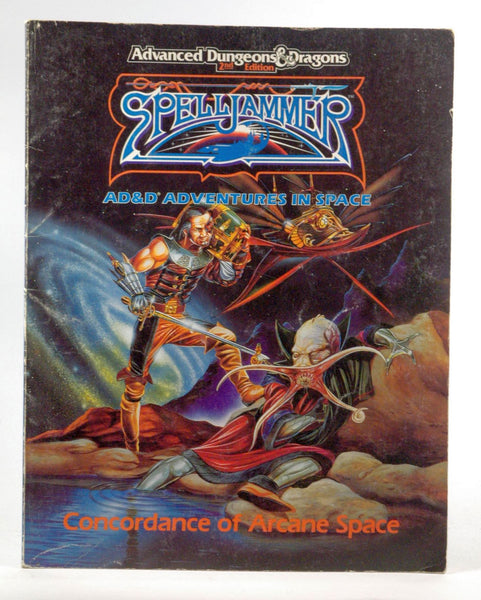 SpellJammer: AD&D Adventures in Space - Concordance of Arcane Space (Advanced Dungeons & Dragons, 2nd Edition), by Grubb, Jeff  