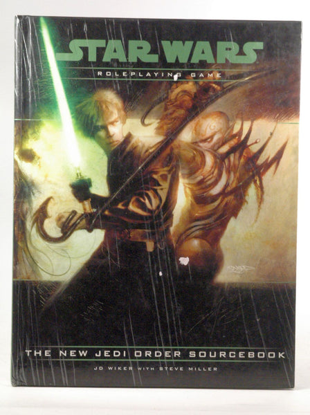 The New Jedi Order Sourcebook (Star Wars Roleplaying Game), by Miller, Steve, Wiker, J.D.  