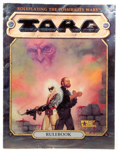 Torg Roleplaying the Possibility Wars Rulebook, by Gordon, Greg  