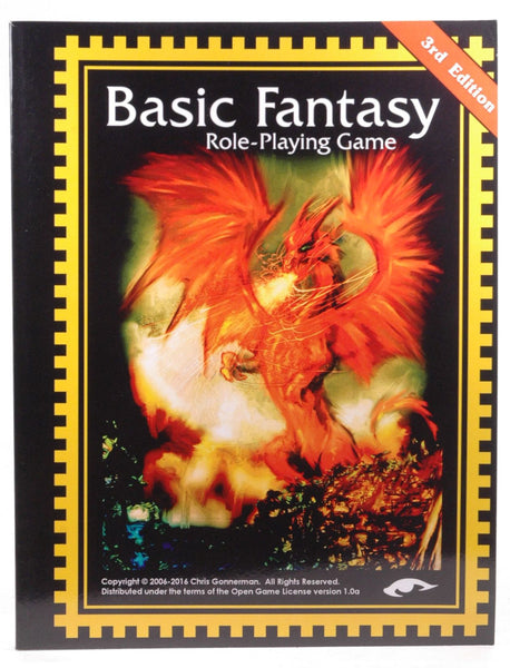 Basic Fantasy Role-Playing Game 3rd Edition, by Gonnerman, Chris  