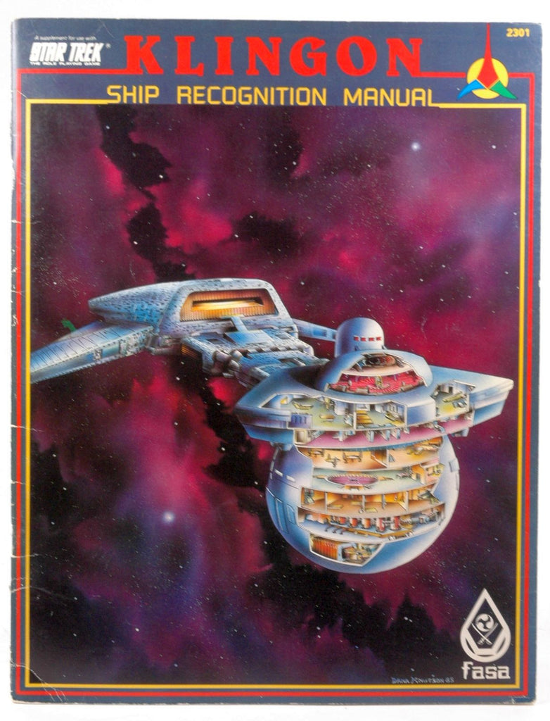 Klingon Ship Recognition Manual (Star Trek RPG), by Brown, Forest G.  