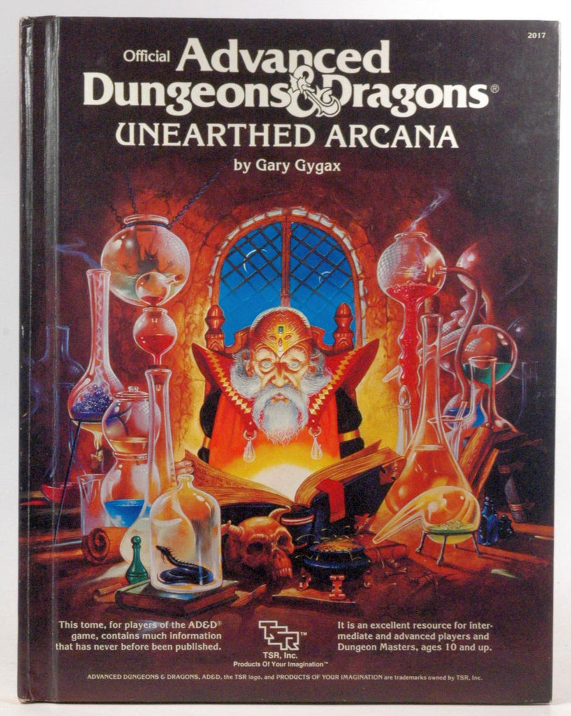 Official Advanced Dungeons and Dragons, Unearthed Arcana, by Gary Gygax  