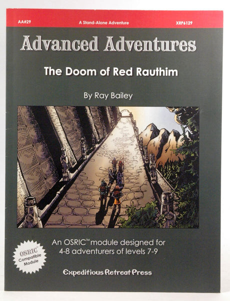 Advanced Adventures #29: The Doom of Red Rauthim XRP6129, by   