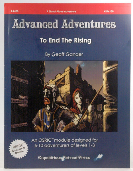 Avdanced Adventures To End The Rising, by Geoff Gander  
