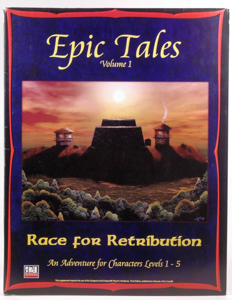 Race for Retribution: An Adventure for Characters Levels 1-5 (Epic Tales), by   