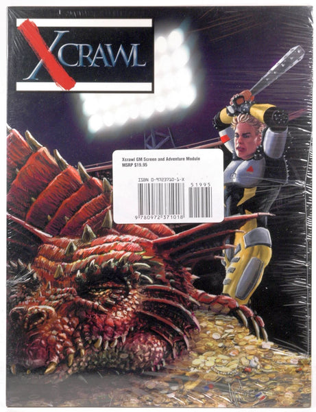 Xcrawl Gm Screen Adventure, by   
