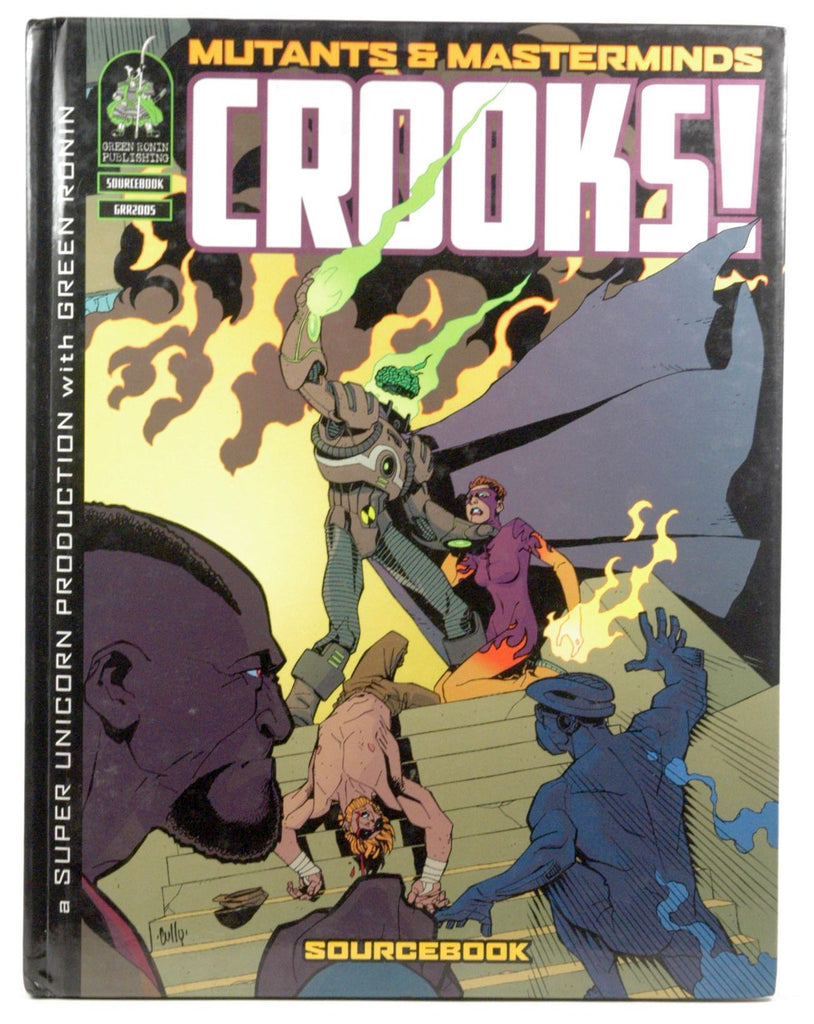 Mutants & Masterminds: Crooks!, by Sean Glenn, Kyle Hunter, Erik Mona  
