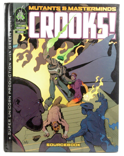 Mutants & Masterminds: Crooks!, by Sean Glenn, Kyle Hunter, Erik Mona  
