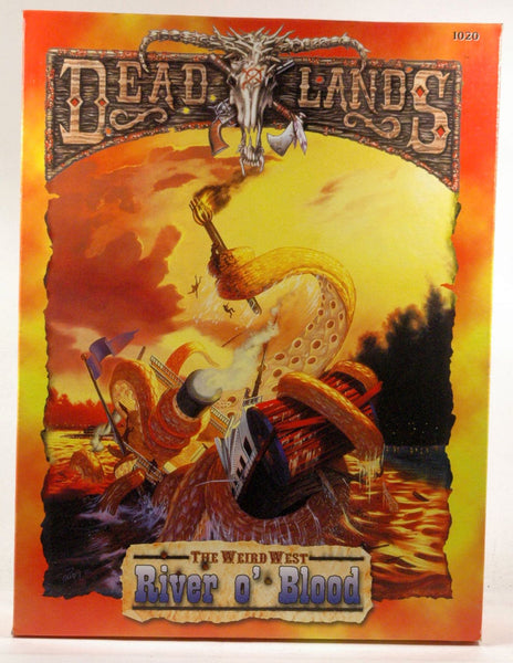 The Weird West: River O' Blood (Deadlands RPG Boxed Set), by   