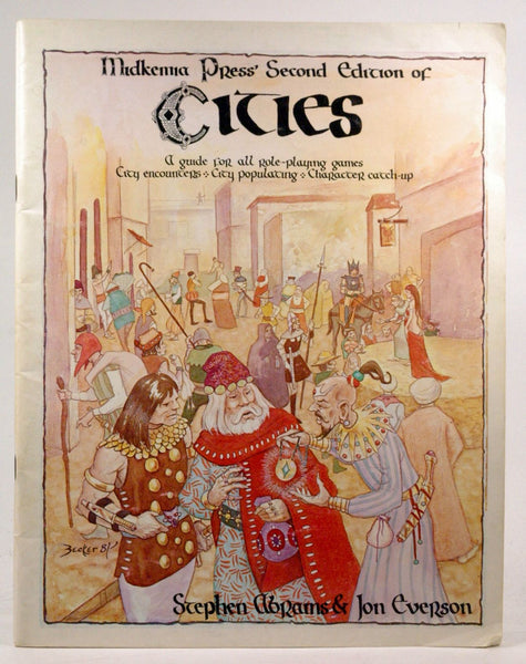 Cities: A Guide for All Role-Playing Games, 2nd Edition, by Jon Everson, Stephen Abrams  