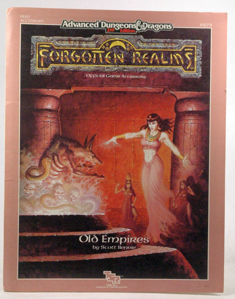 Old Empires (Advanced Dungeons & Dragons/Forgotten Realms Accessory FR10), by Scott Bennie  