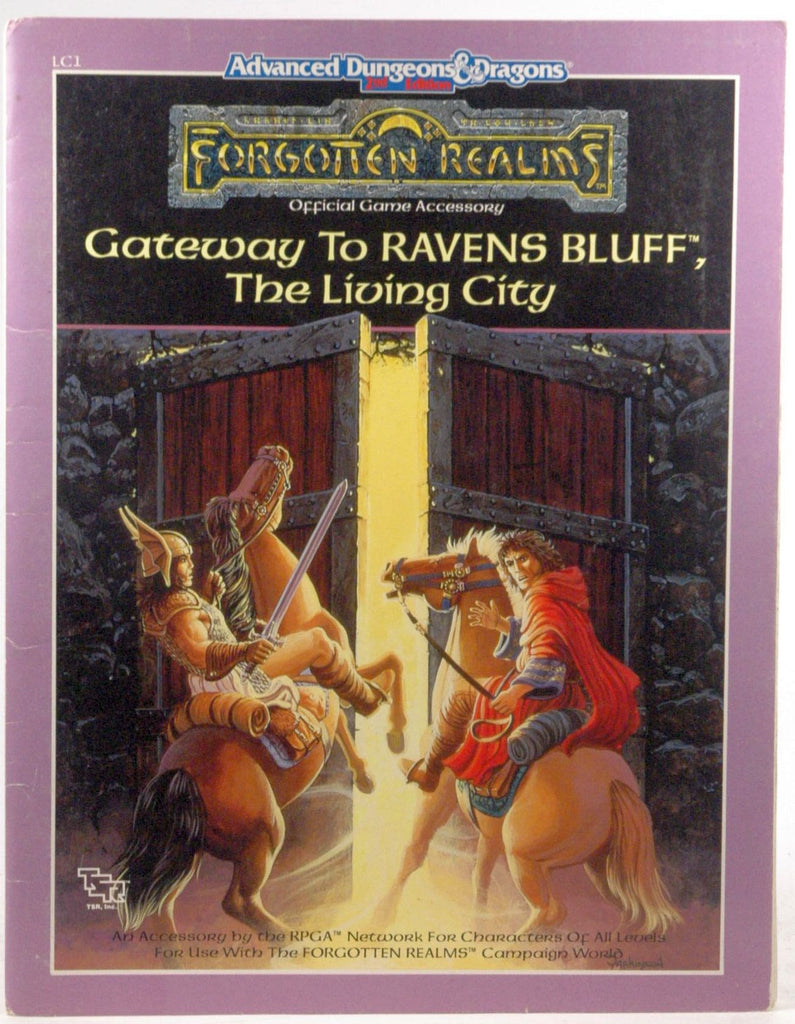Gateway to Ravens Bluff (AD&D/Forgotten Realms Module LC1), by   