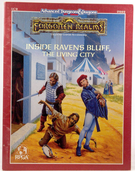 Advanced Dungeons & Dragons Forgotten Realms: Inside Ravens Bluff, The Living City, (LC2) 2nd Edition, by   