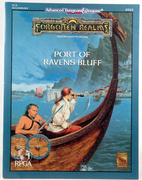 Port of Ravens Bluff (AD&D 2nd Ed Fantasy Roleplaying, Forgotten Realms Module LC4), by RPGA Network  
