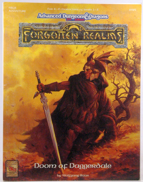Doom of Daggerdale (AD&D/Forgotten Realms Module FRQ3) (Forgotten Realms Campaign Setting), by   