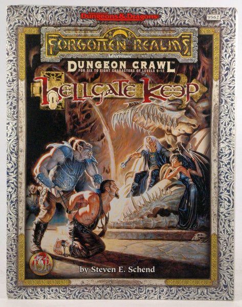 Hellgate Keep (Advanced Dungeons & Dragons/Forgotten Realms), by Schend, Steven E.  