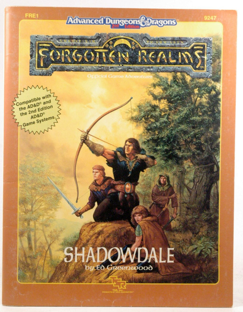 Shadowdale/Fre1 (Advanced Dungeons and Dragons Forgotten Realms), by Greenwood, Ed  