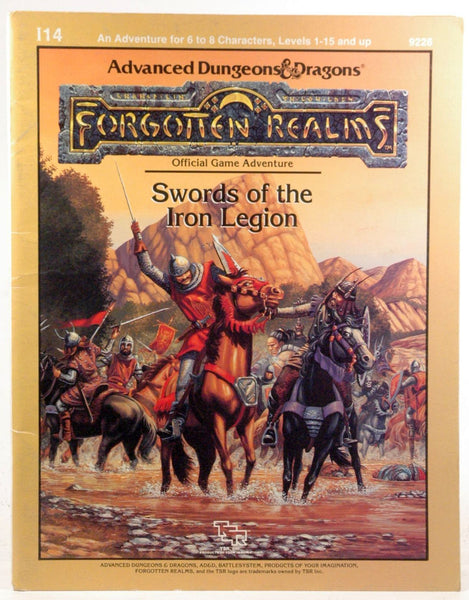 Swords of the Iron Legion: Forgotten Realms Module I14 (Advanced Dungeons & Dragons), by Breault, Mike  