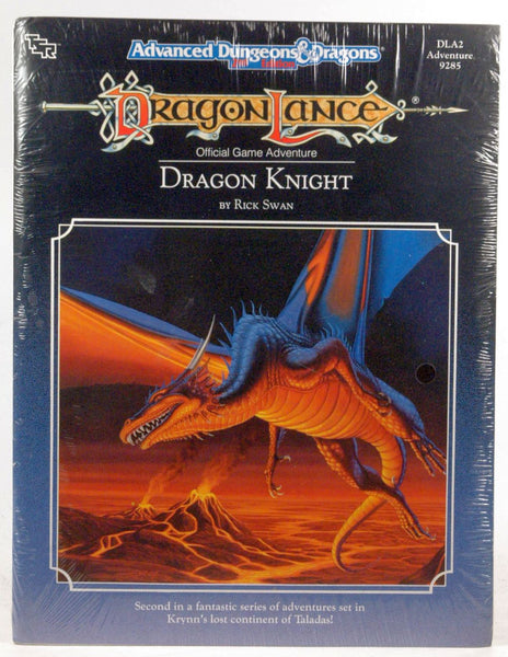 Dragon Knight (Advanced Dungeons & Dragons/Dragonlance Module DLA2), by Swan, Rick  