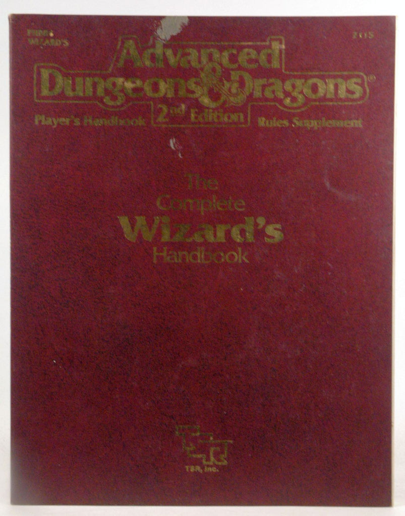 The Complete Wizard's Handbook, Second Edition (Advanced Dungeons & Dragons: Player's Handbook Rules Supplement #2115, by   