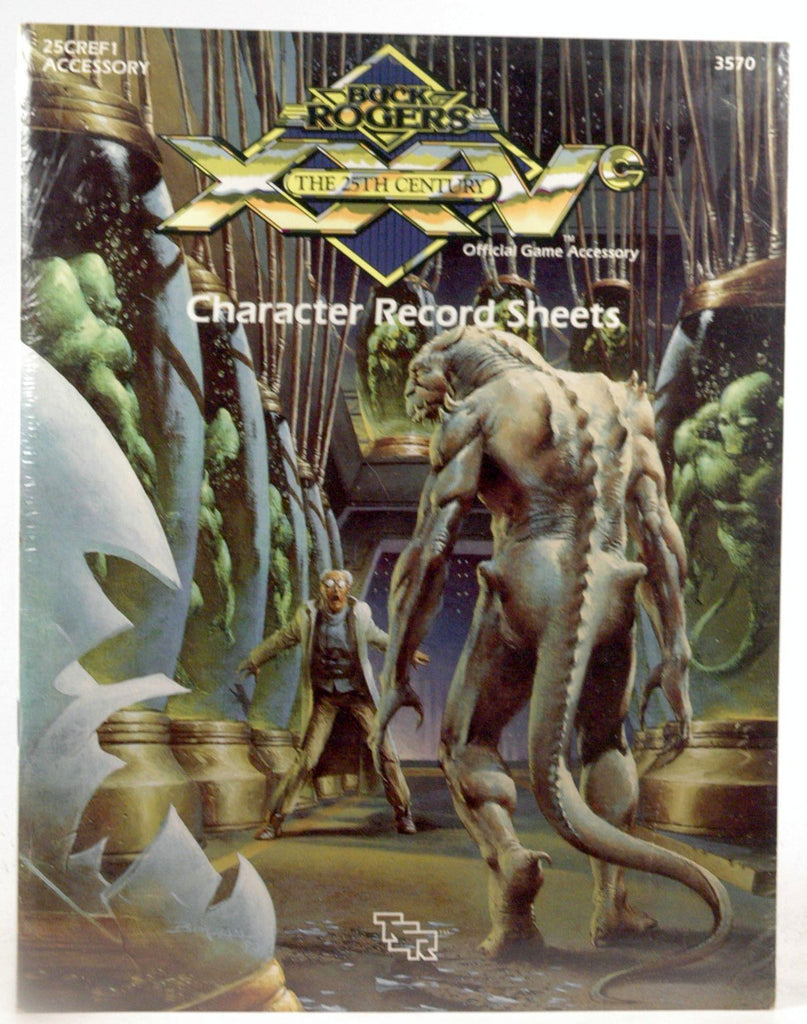 Character Record Sheets (Buck Rogers XXVc: the 25th Century Accessory 25CREF1), by Unknown  