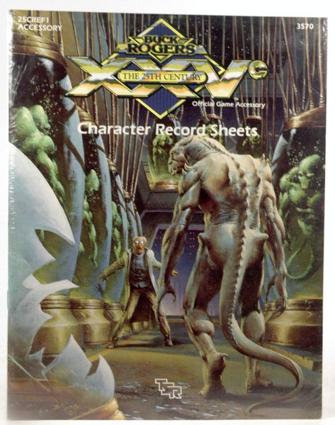Character Record Sheets (Buck Rogers XXVc: the 25th Century Accessory 25CREF1), by Unknown  