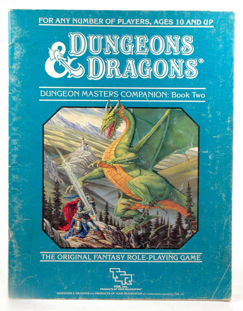 Dungeons & Dragons: Dungeon Masters Companion: Book Two, by Mentzer, Frank  