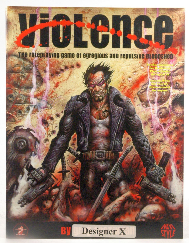 Violence Role Playing Game, by Designer-X  