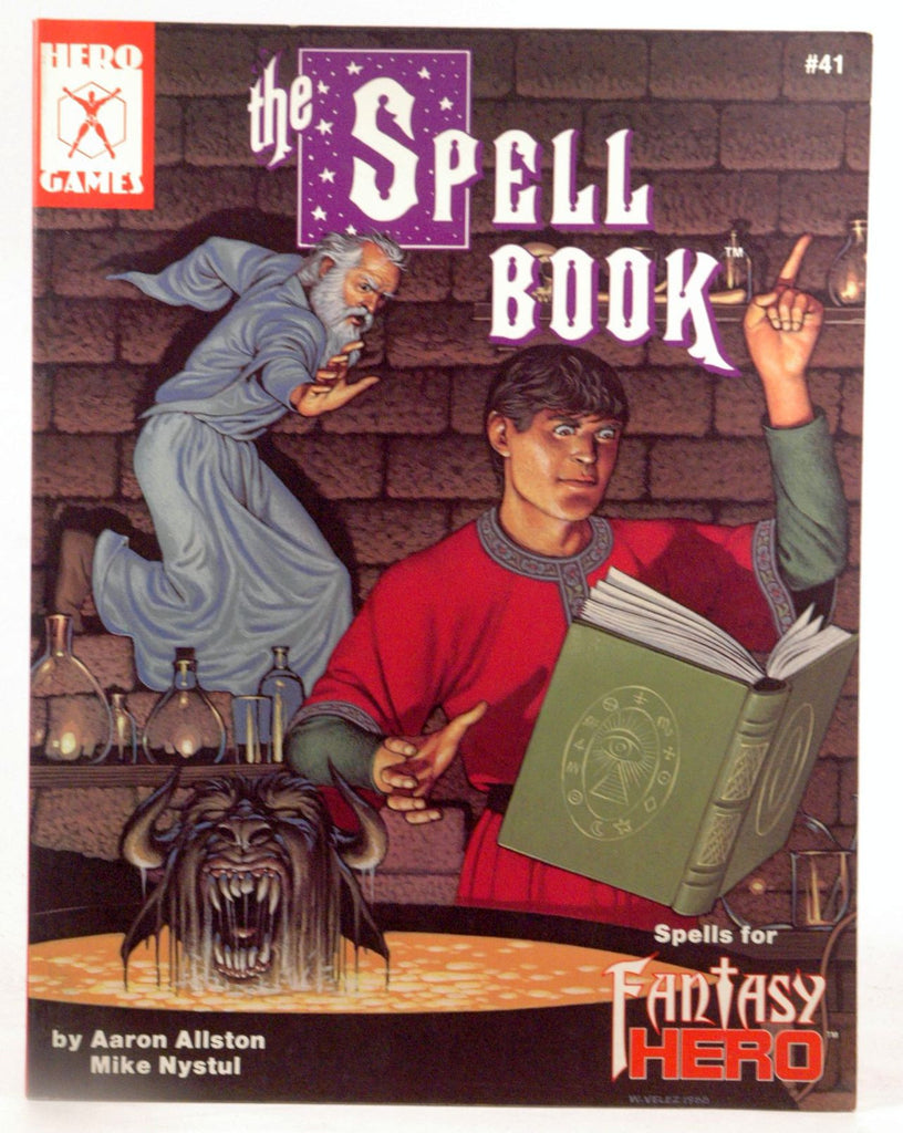 The Spell Book: Spells for Fantasy Hero (Hero Games), by Mike Nystul, Aaron Allston  