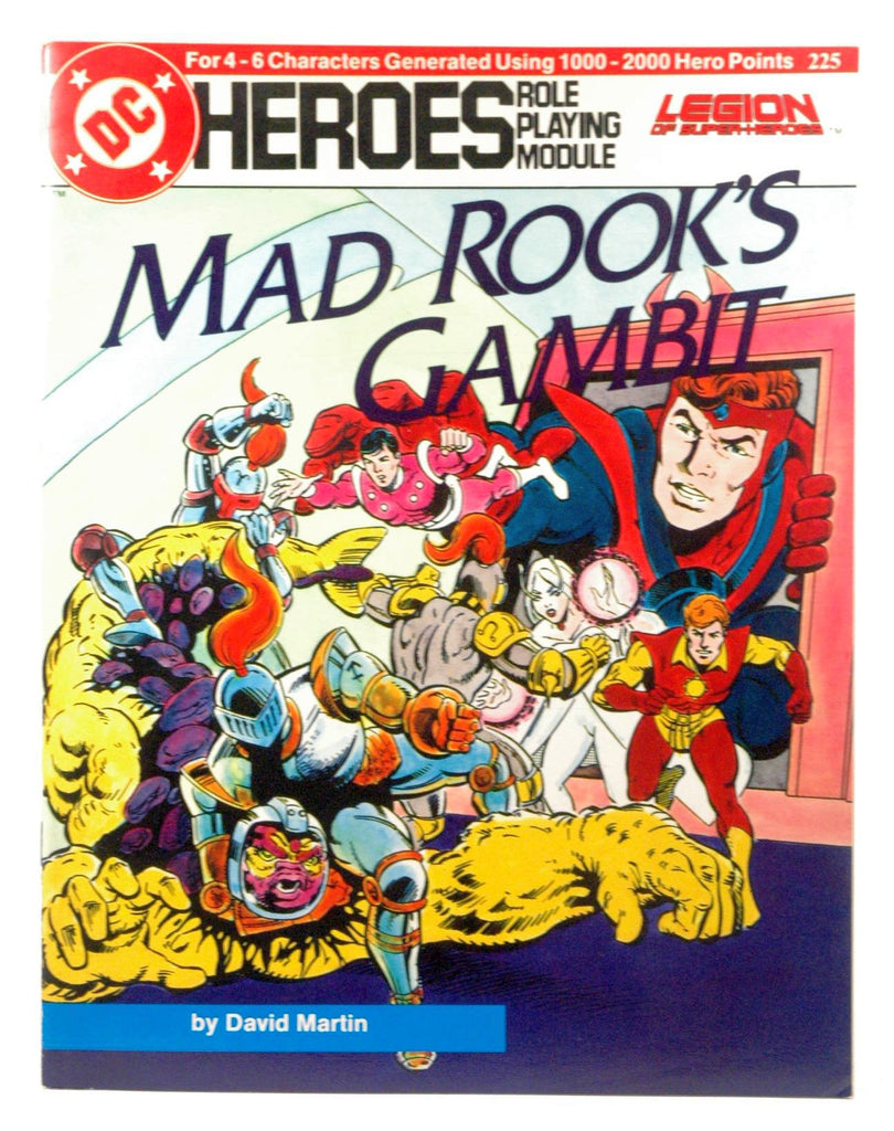 Mad Rook's Gambit [DC Heroes Role Playing Module], by David Martin  