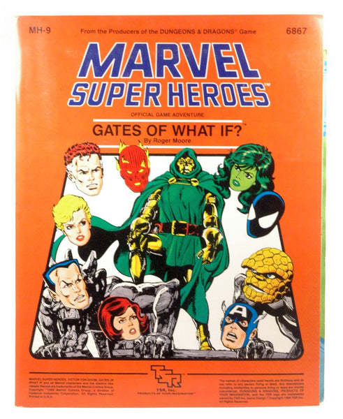 Gates of What If? (Marvel Super Heroes Module MH9), by Roger Moore  