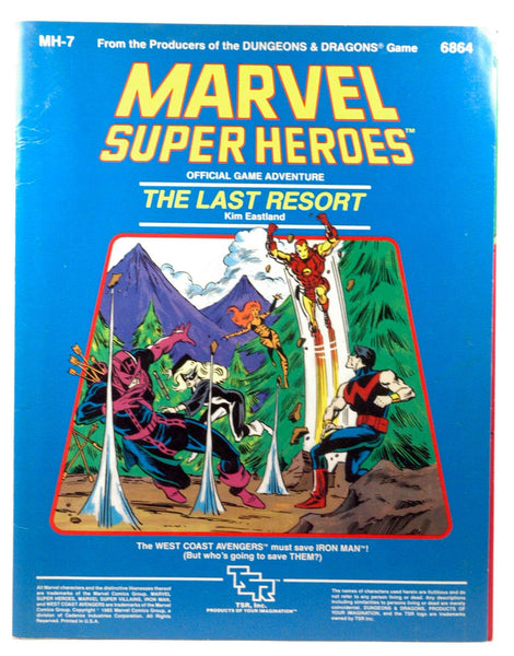 Last Resort (Marvel Super Heroes module MH7), by Eastland, Kim  
