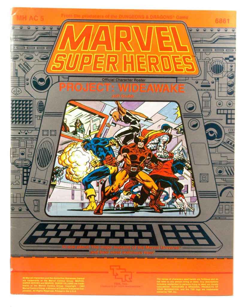 Project: Wideawake (Marvel Super Heroes accessory MHAC5), by Grubb, Jeff  