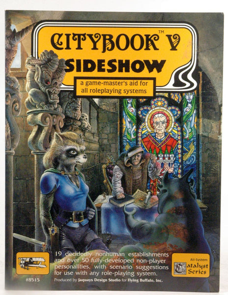 Citybook 5 : Sideshow - A Gamemaster's Aid For All Roleplaying Systems, by Paul Jaquays  