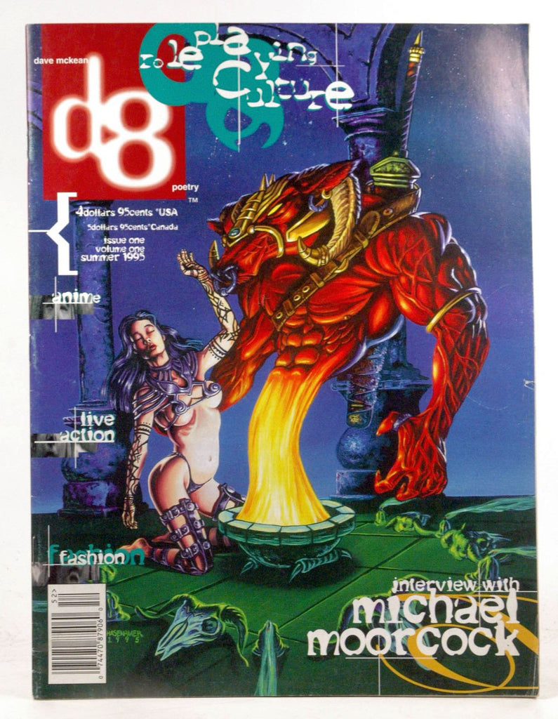 d8 #1 - Role Playing Culture (Interview with Michael Moorcock) - Summer 1995, by   