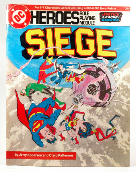Siege (DC Heroes role playing game), by Jerry Epperson  