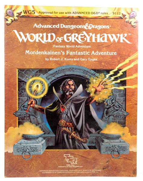Mordenkainen's Fantastic Adventure (Advanced Dungeons & Dragons Module WG5), by Kuntz, Robert J  