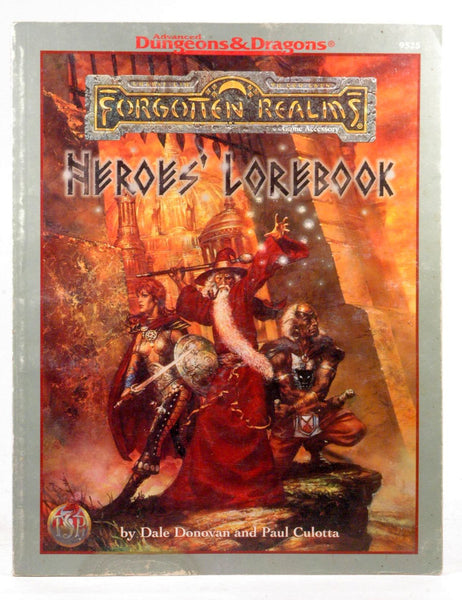 Heroes' Lorebook (Advanced Dungeons & Dragons: Forgotten Realms), by Donovan, Dale  