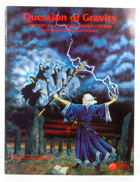 A Question of Gravity (Role Aids/Advanced Dungeons & Dragons), by   