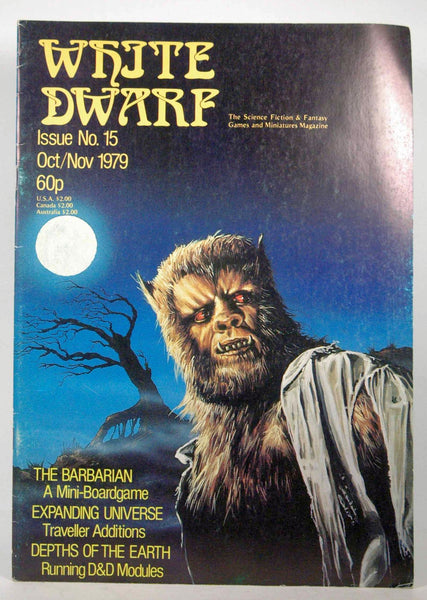White Dwarf Issue 15 Oct/Nov 1979, by   