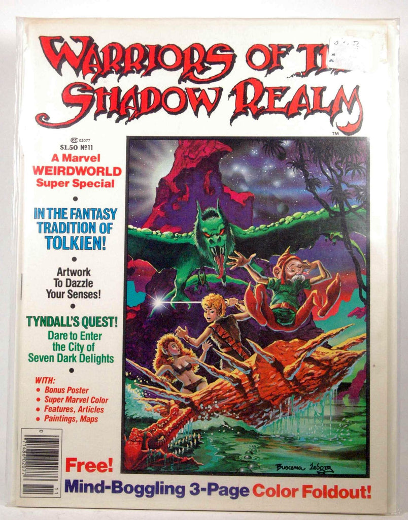 Marvel Super Special #11 (Warriors of the Shadow Realm, Part I), by Doug Moench  