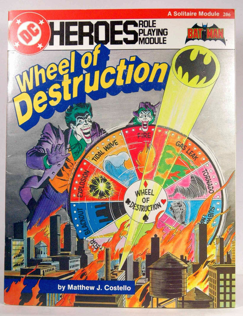 Wheel of Destruction (DC Heroes RPG), by Matthew J. Costello  