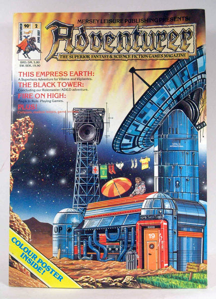 Adventurer Issue 2 June/July Superior Fantasy & Science Fiction Games Magazine, by   