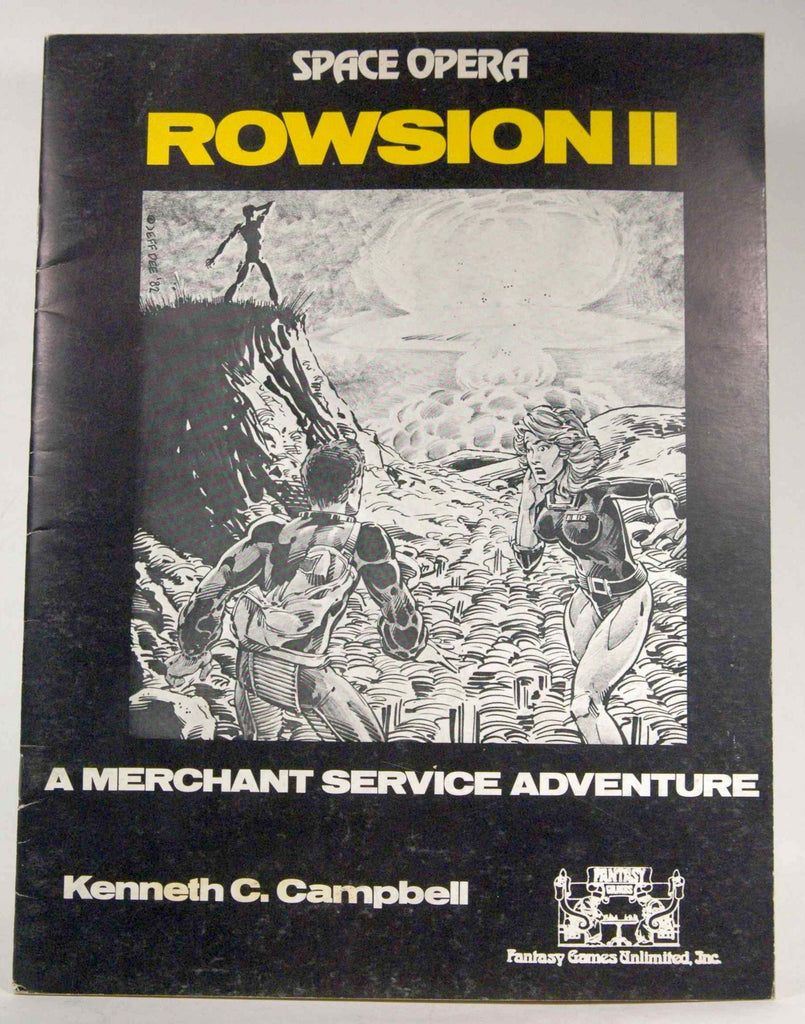 Rowsion II - A Merchant Service Adventure (Space Opera RPG), by Kenneth C. Campbell  