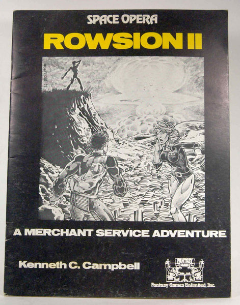 Rowsion II - A Merchant Service Adventure (Space Opera RPG), by Kenneth C. Campbell  