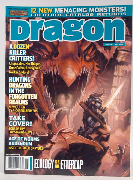 Dragon Magazine #343 Creature Catalog, by   