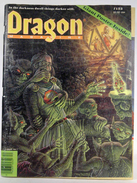 DRAGON #152 (Magazine - December 1989) "In the Darkness dwell things darker still.", by   