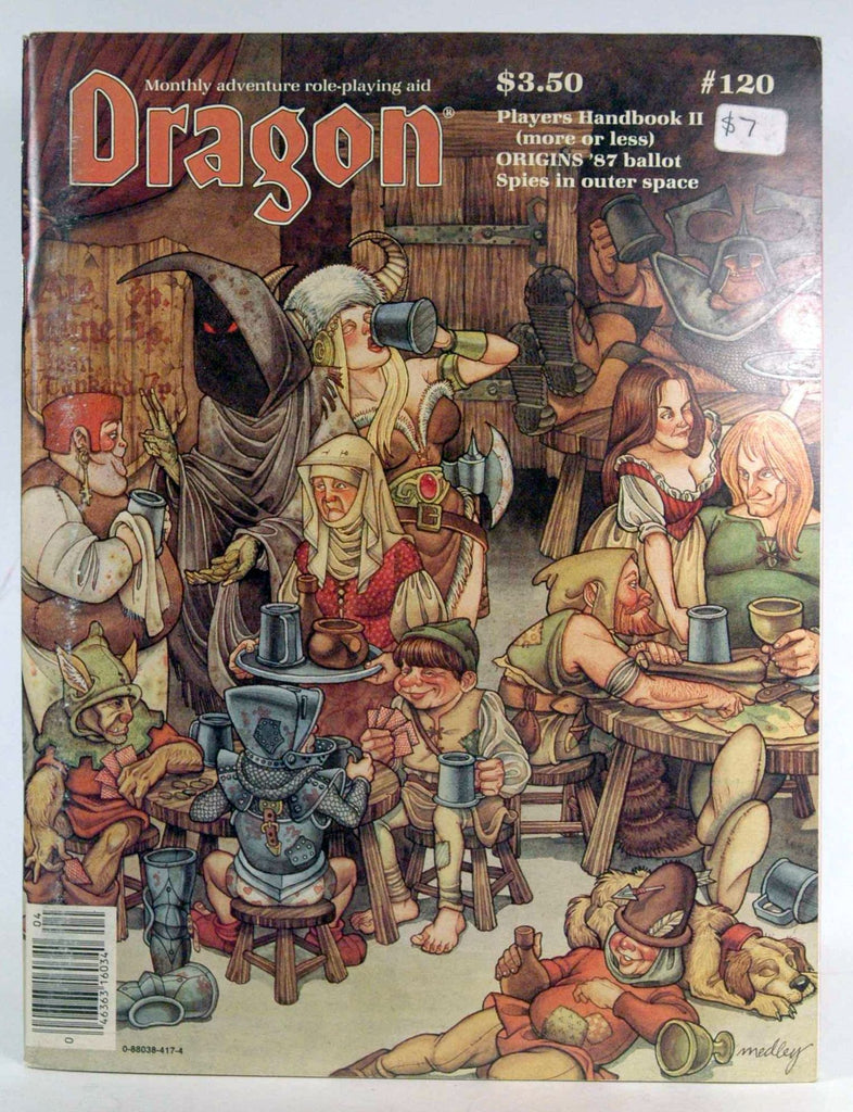 Dragon Magazine, No 120, by Moore, Roger  